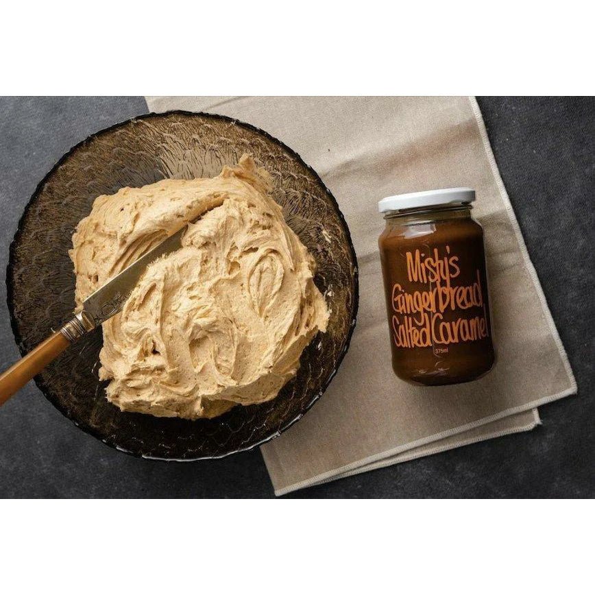 Gingerbread Salted Caramel Buttercream Icing - Jade and May
