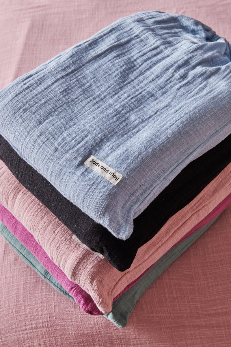 Cotton Throws - Jade and May