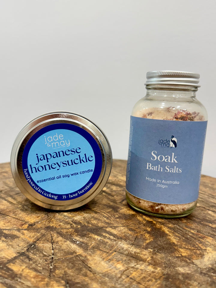 Japanese Honeysuckle Soy Candle  - Essential Oil Candles