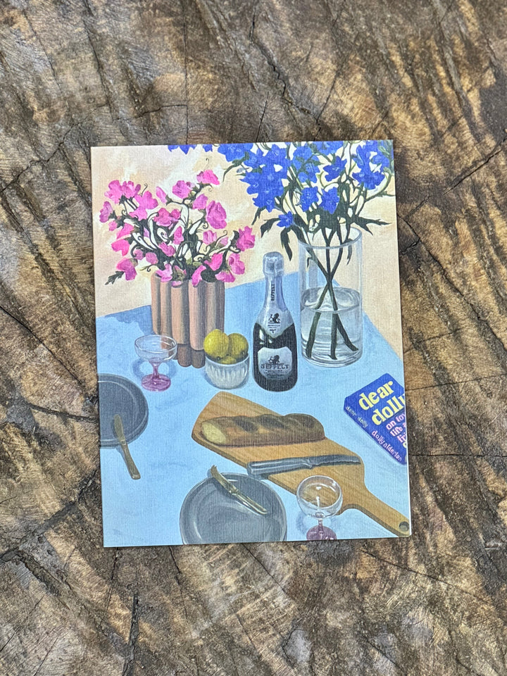 Greeting Card - Ellie's Table | Australian Artist