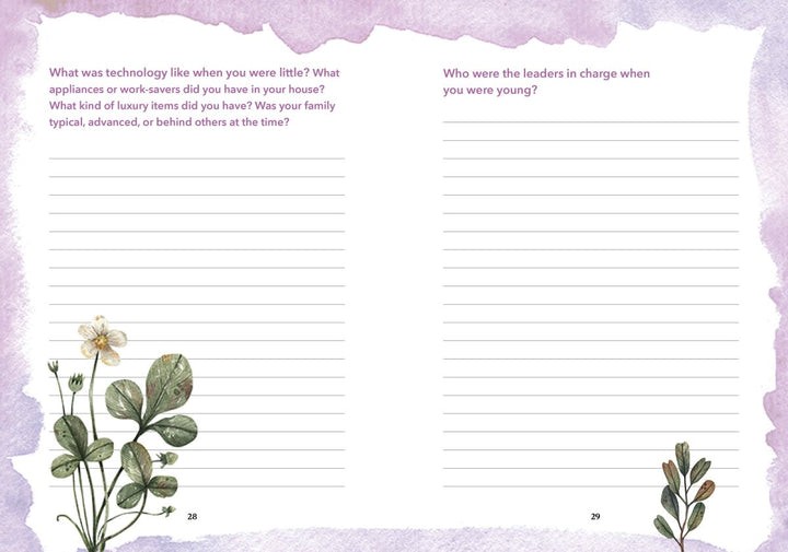 A Grandmother's Life - example page