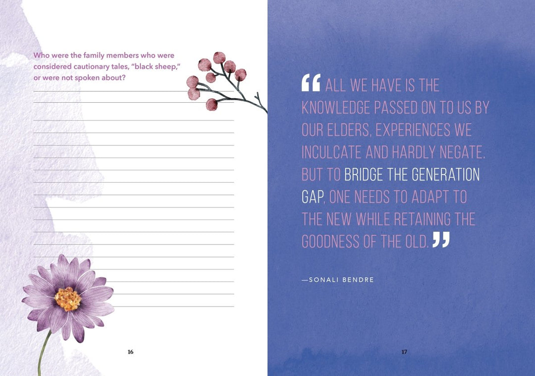 A Grandmother's Life - example page