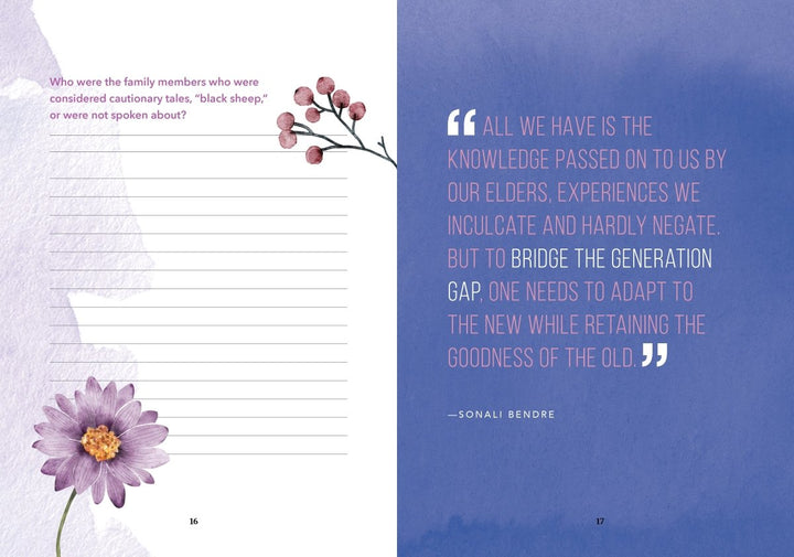 A Grandmother's Life - example page