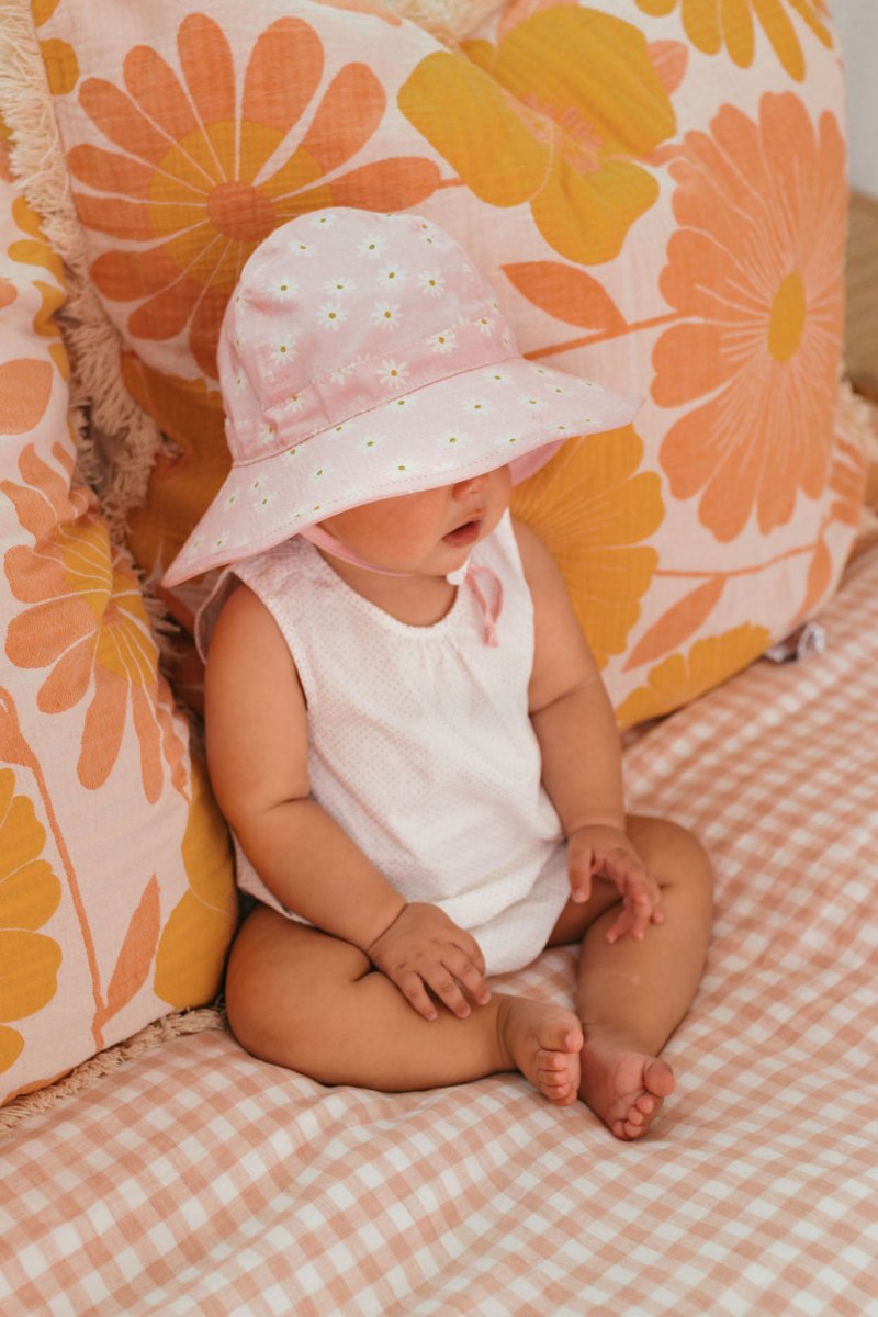 Acorn Kids | Wide Brim Infant Hat - Baby & Kids