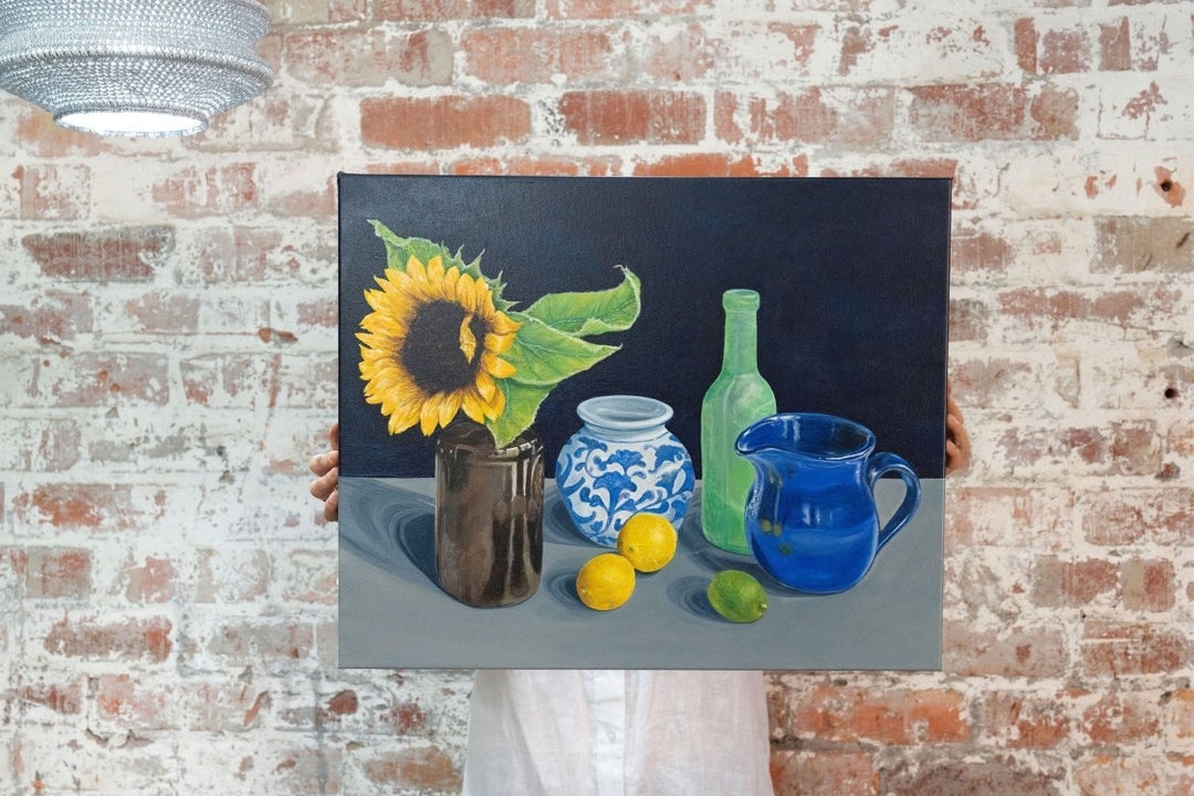 Affordable Wall Art - Art Dove 'Still Life with Blue Jug' - Art
