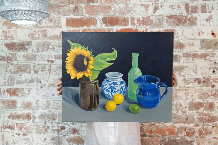 Affordable Wall Art - Art Dove 'Still Life with Blue Jug' - Art