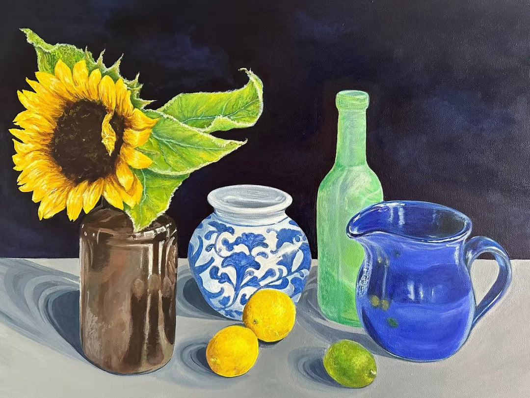 Affordable Wall Art - Art Dove 'Still Life with Blue Jug' - Art