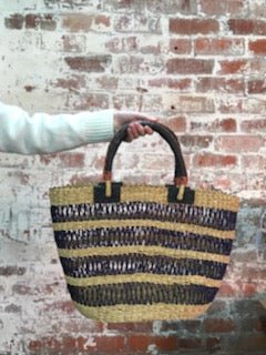 African Baskets - Open Weave Basket in Multiple Colours - Basket