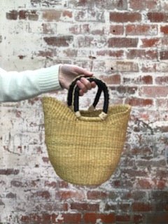 African Baskets - U - Shopper Basket in Natural - Basket