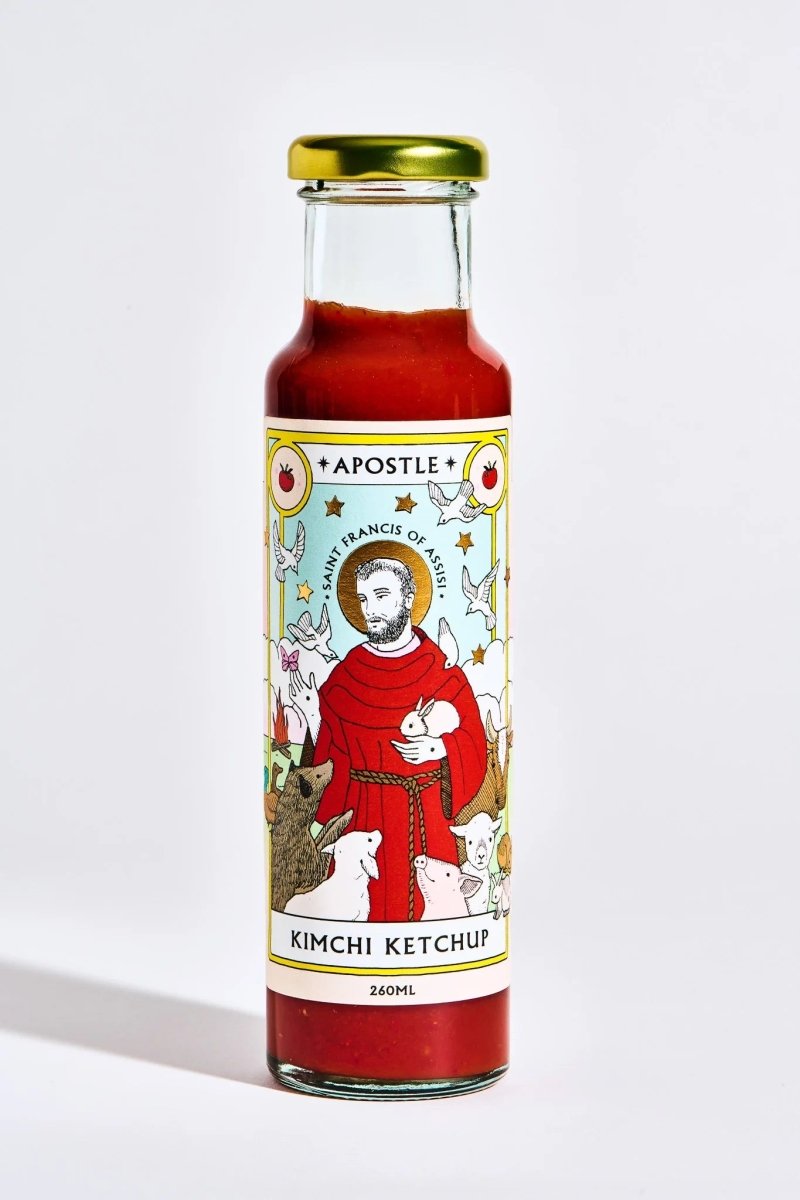 Apostle Hot Sauce | Saint Francis of Assisi - Kimchi Ketchup - Condiments