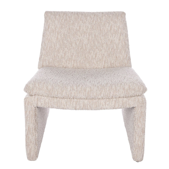 Austin Accent Chair Off White & Taupe - Armchair