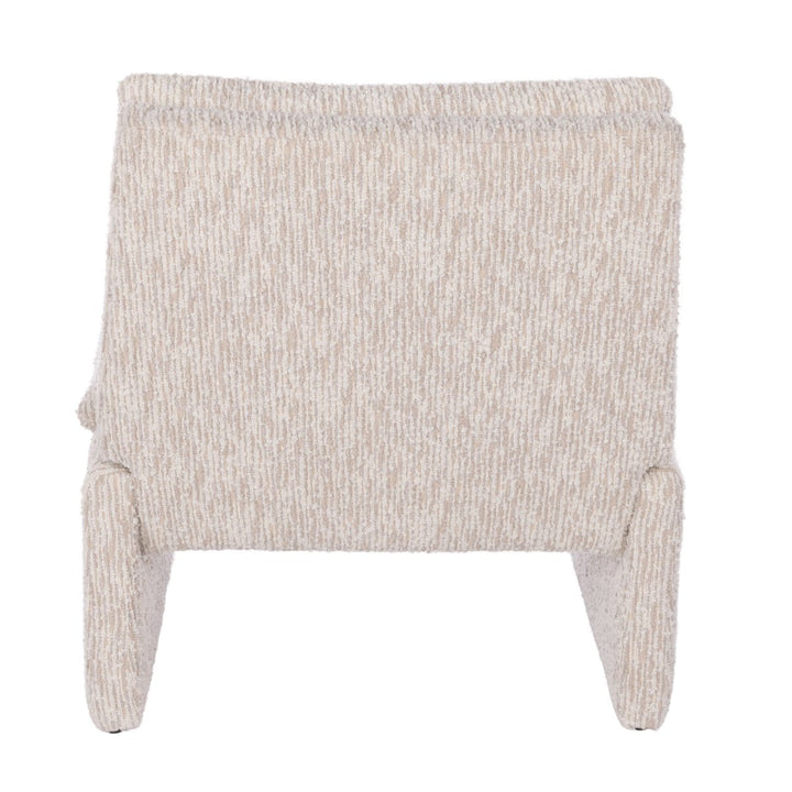 Austin Accent Chair Off White & Taupe - Armchair