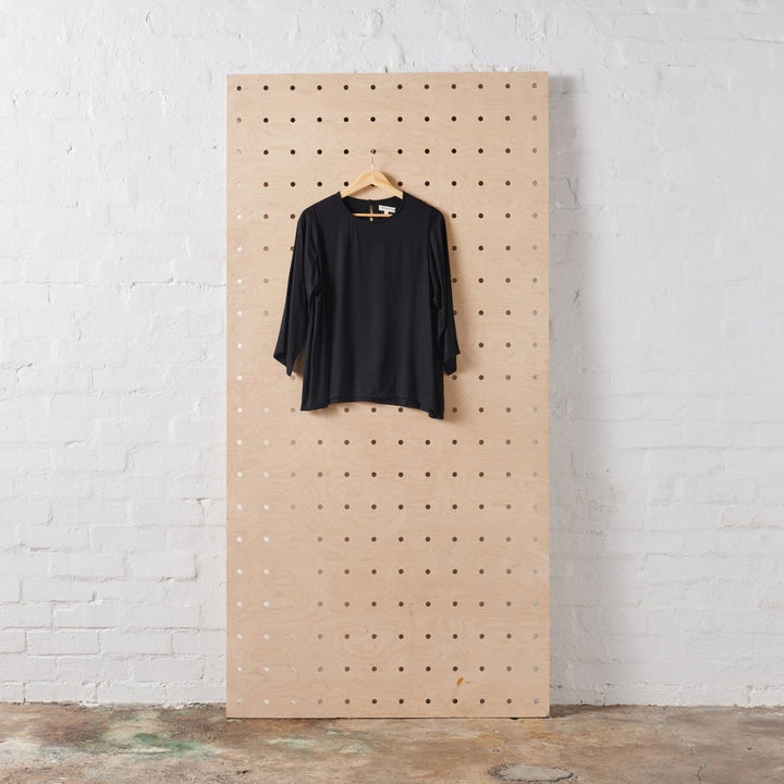 Bamboo Long Sleeve T-Shirt - Black - Separates