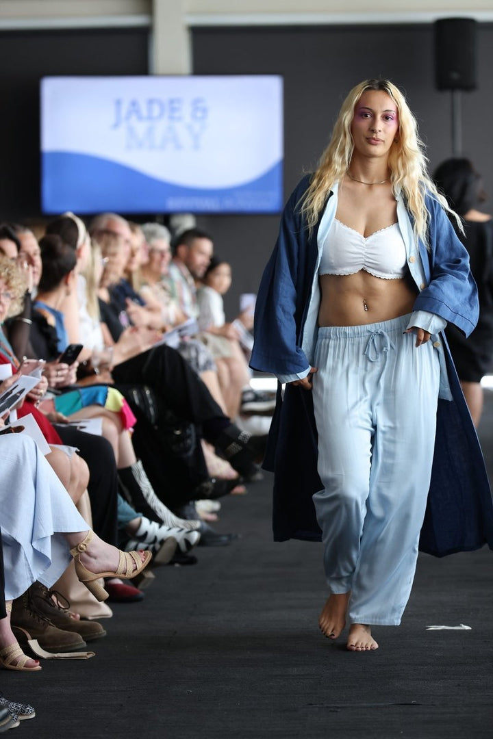 Bamboo Pyjama - Classic Set in Baby Blue - Pyjamas