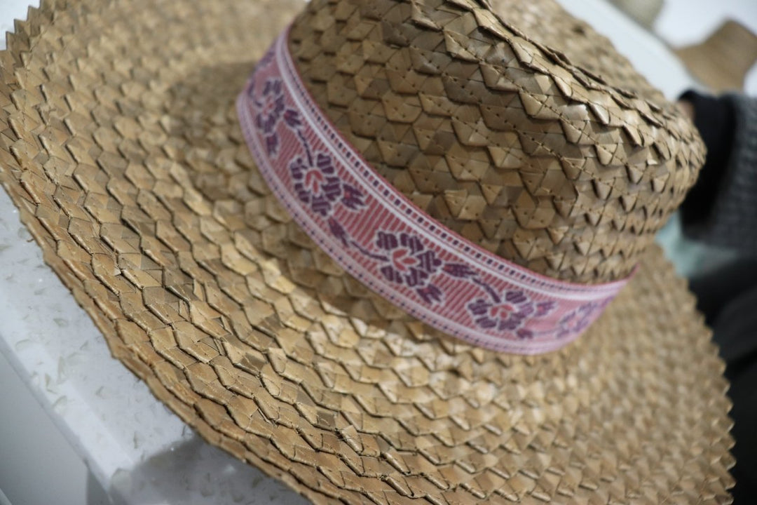 Boater Hat - Brown - Hat