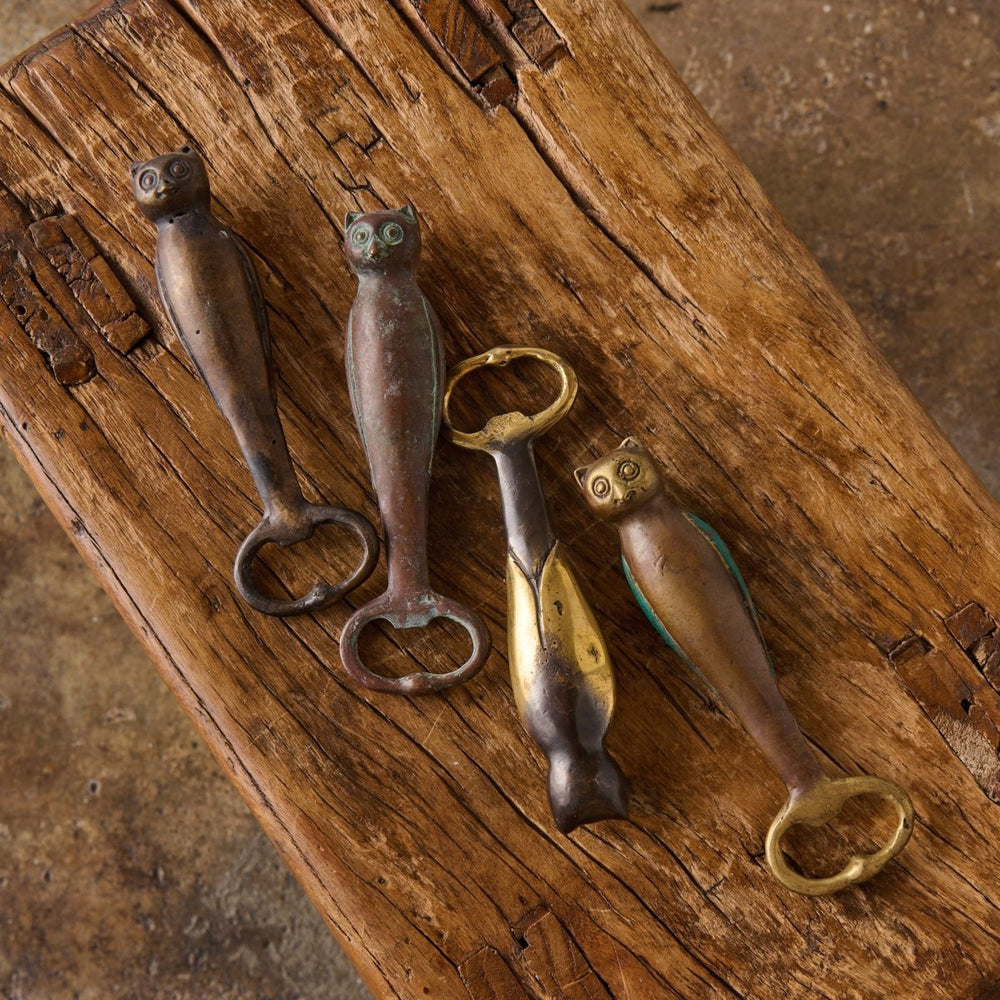 Brass Bottle Opener - The Owl - Brass Bottle Opener