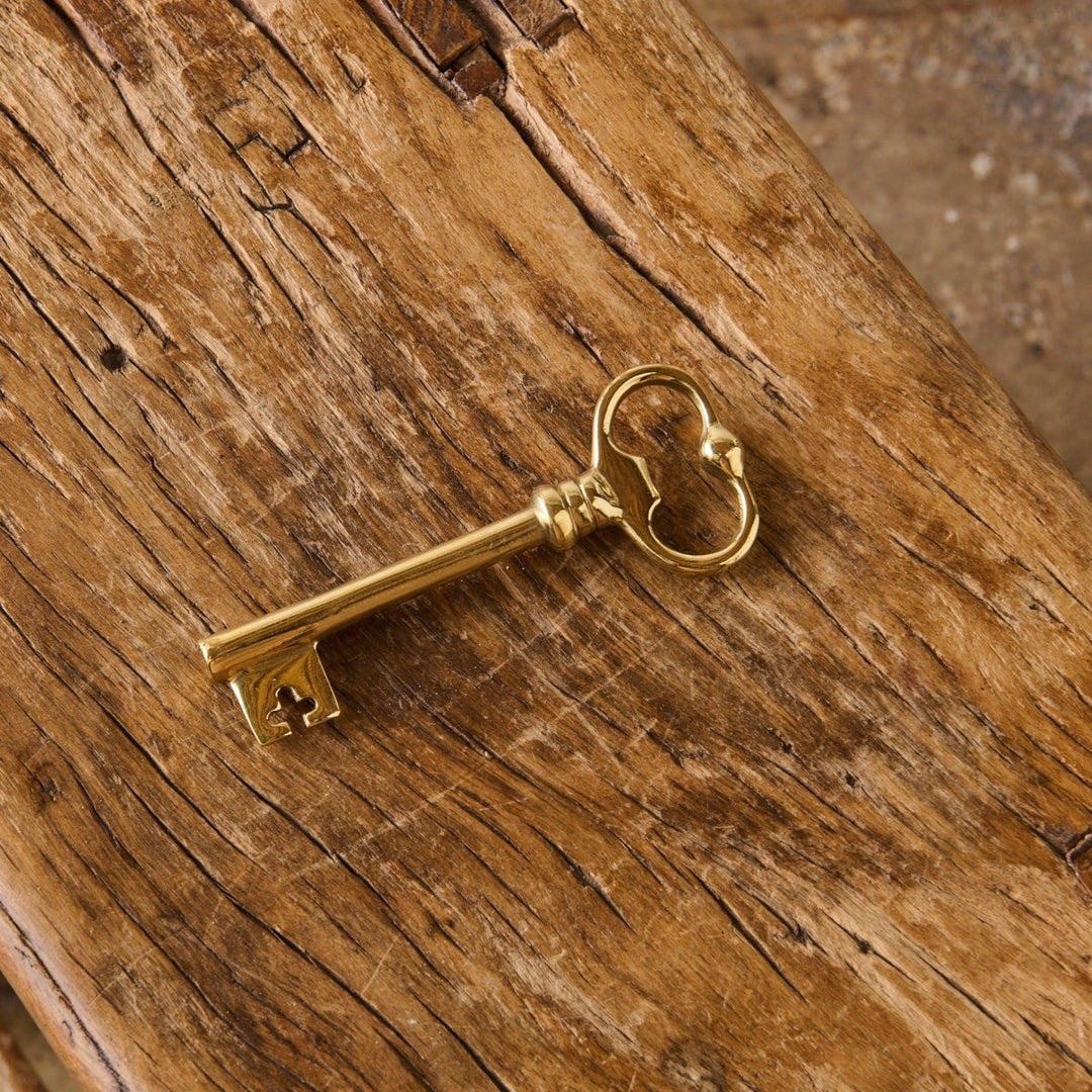 Brass Bottle Opener Vintage Key at Jade and May