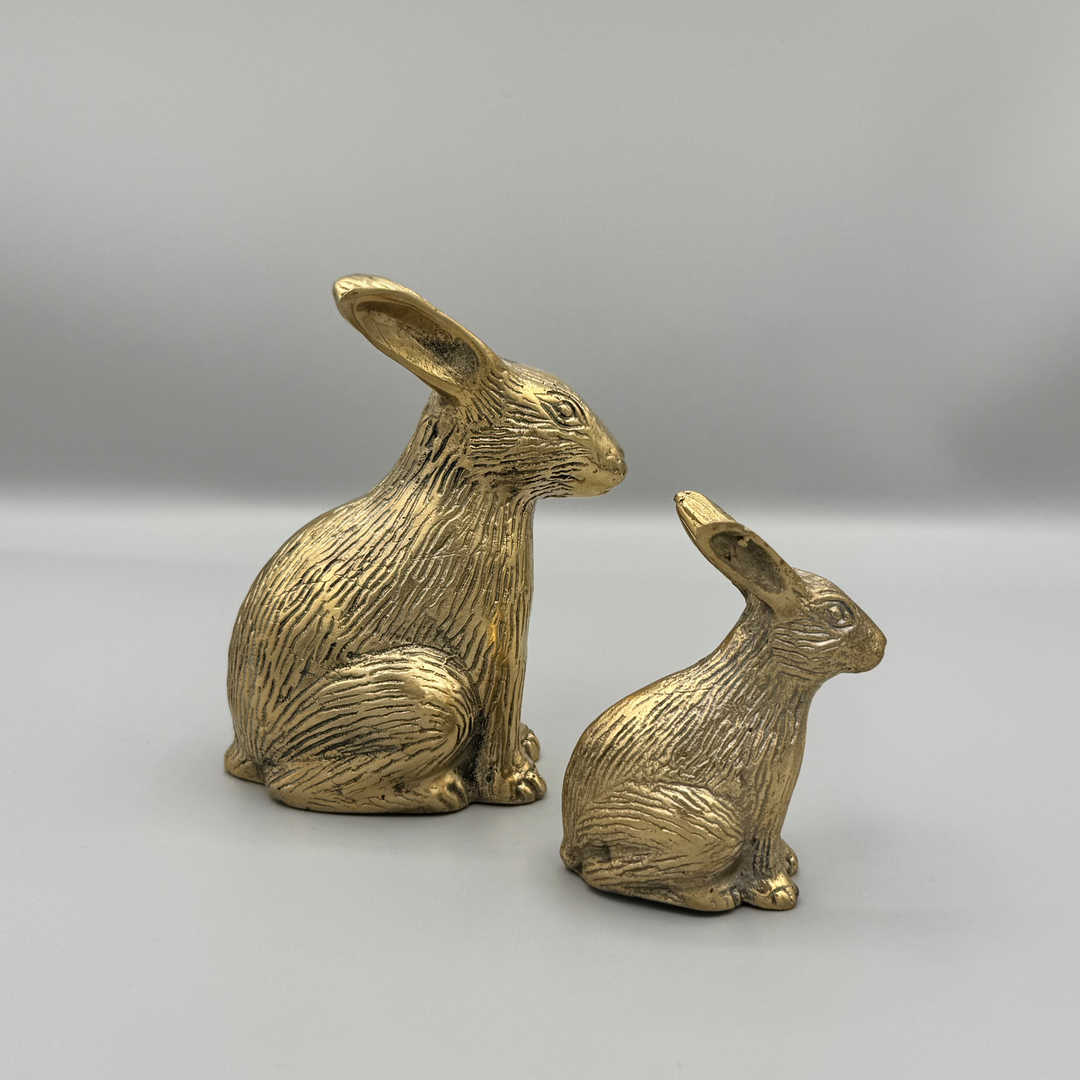brass decor - bunny brass decor - home decor