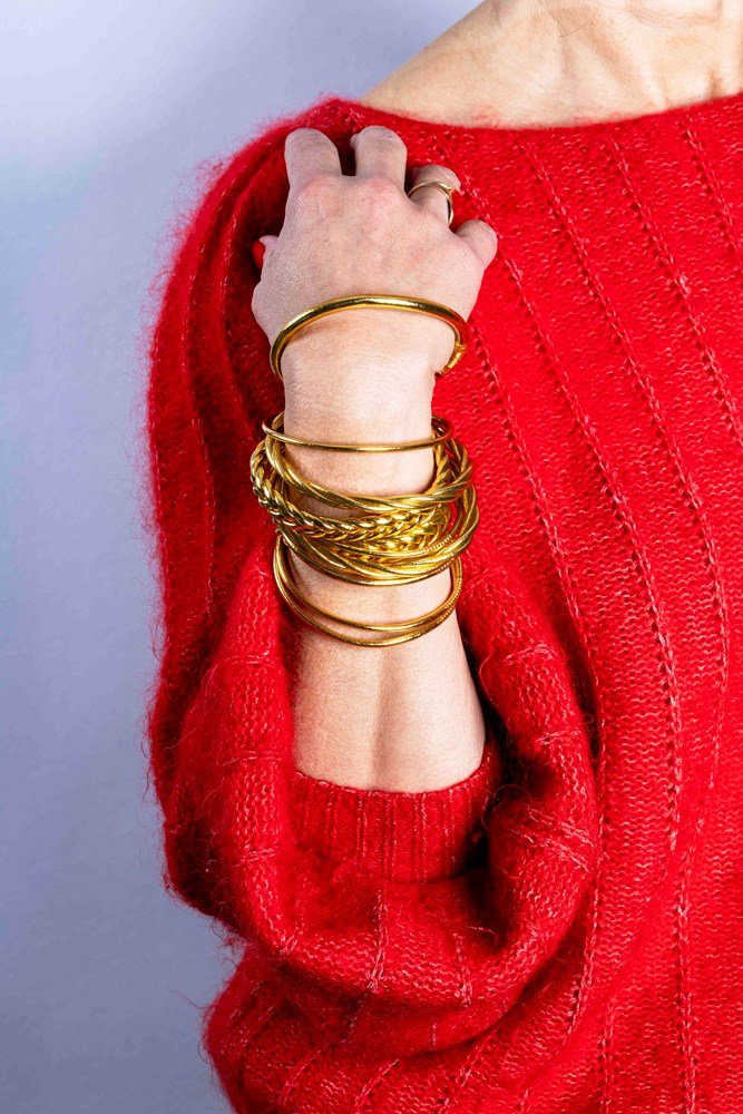 Buddhist Bracelets in Gold - Jewellery