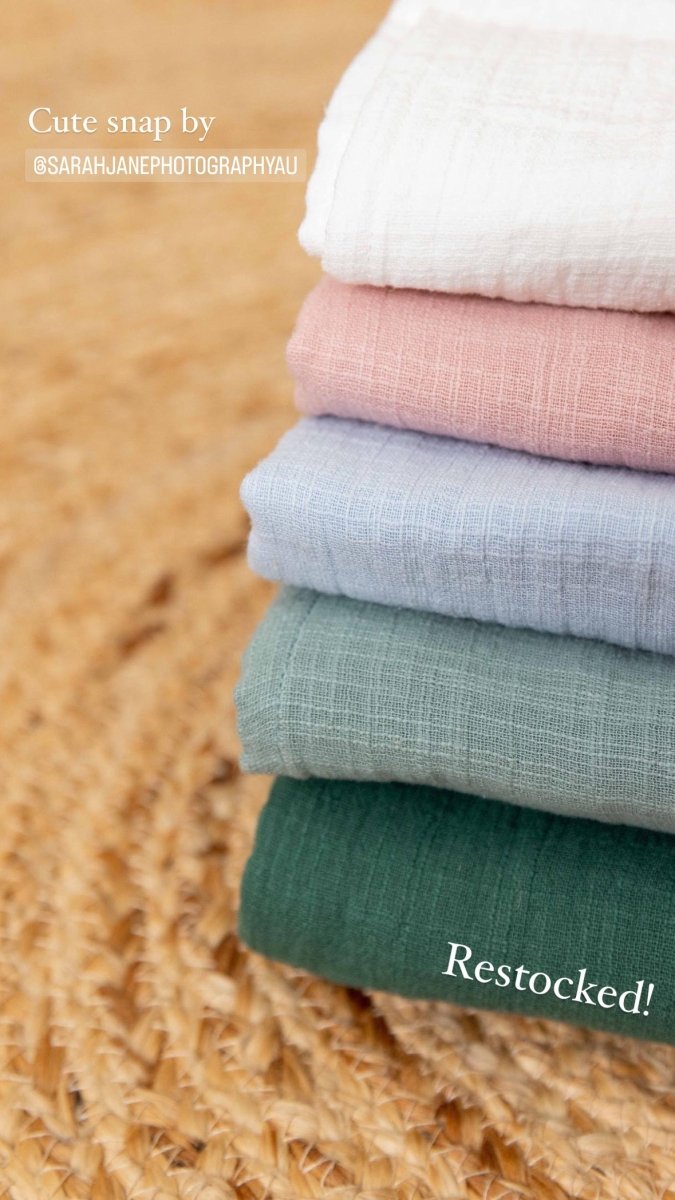 Cotton Baby Wrap - Pastels - Baby