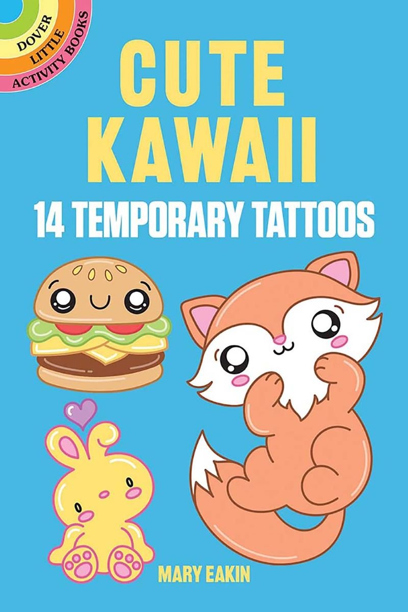 Cute Kawaii Tattoos for Kids - Book