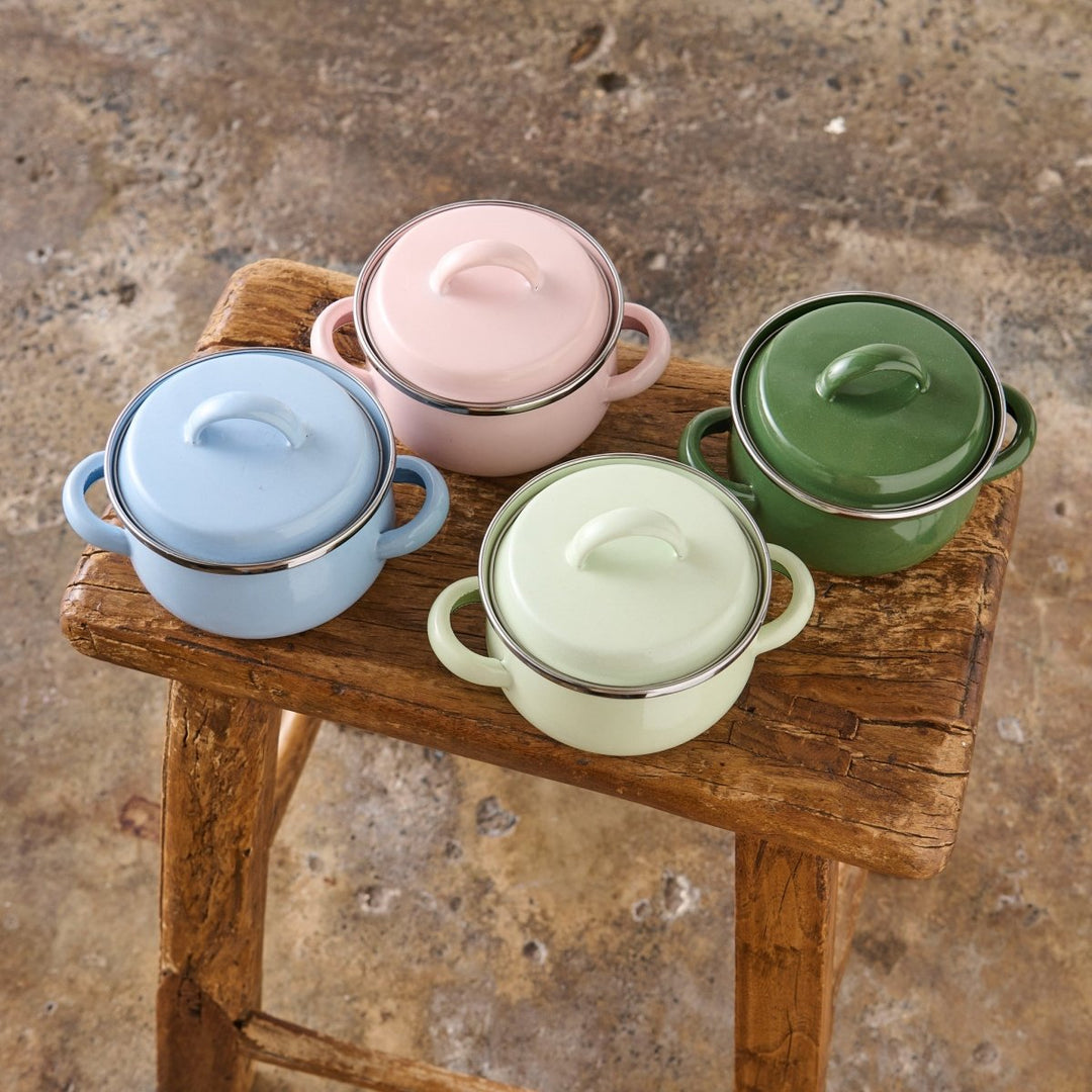 Enamel Pots - Enamel