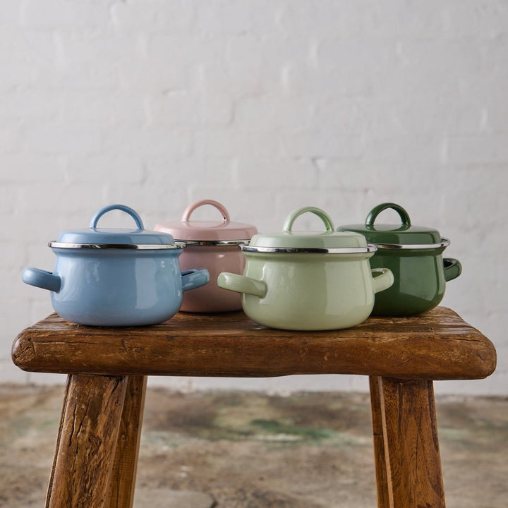 Enamel Pots - Enamel