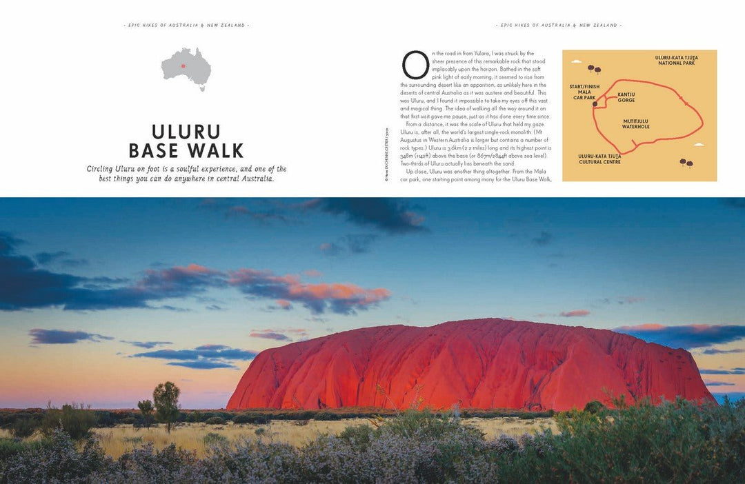 Epic Hikes of Australia & New Zealand by Lonely Planet - Book