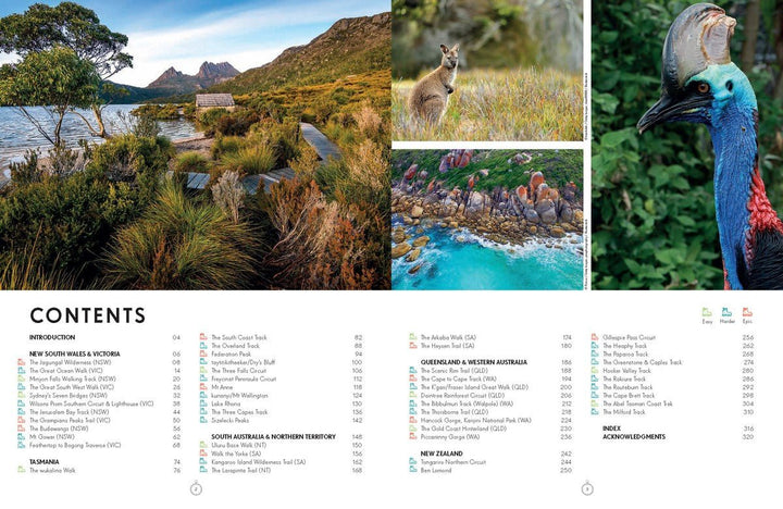 Epic Hikes of Australia & New Zealand by Lonely Planet - Book