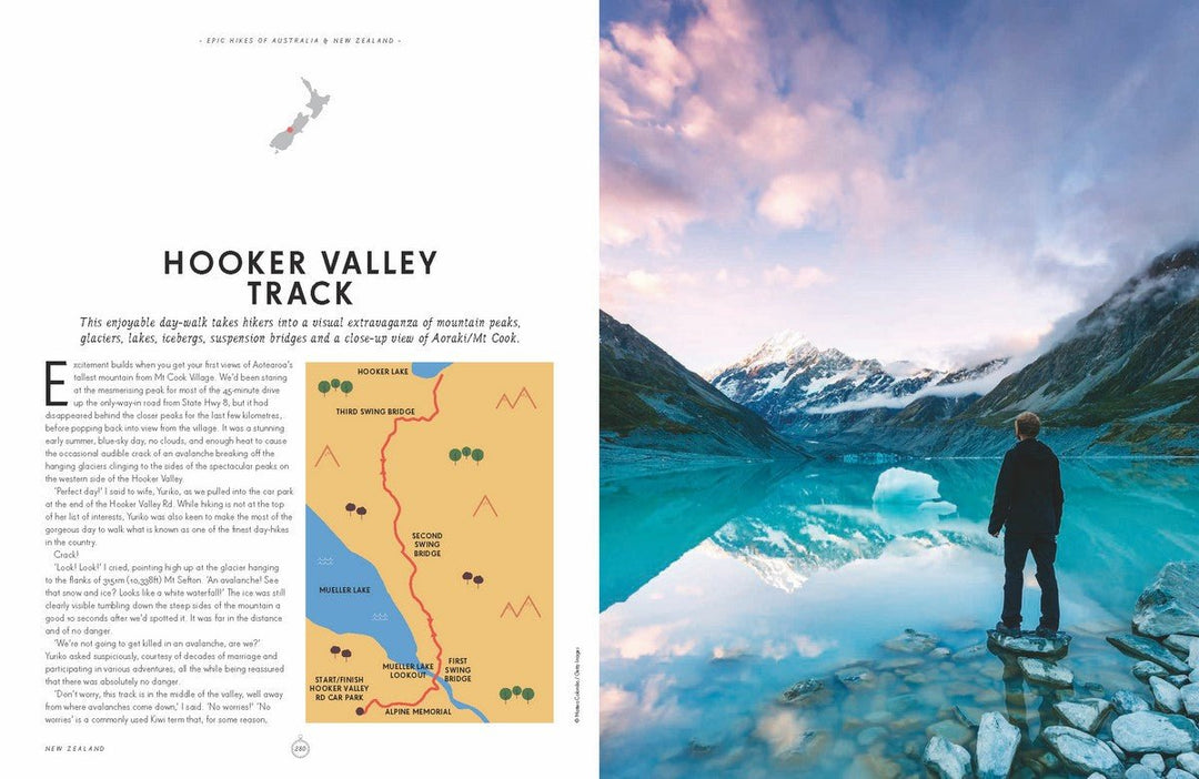 Epic Hikes of Australia & New Zealand by Lonely Planet - Book