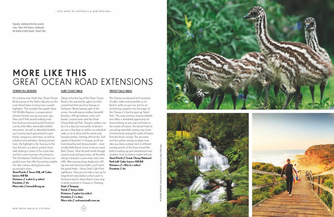 Epic Hikes of Australia & New Zealand by Lonely Planet - Book