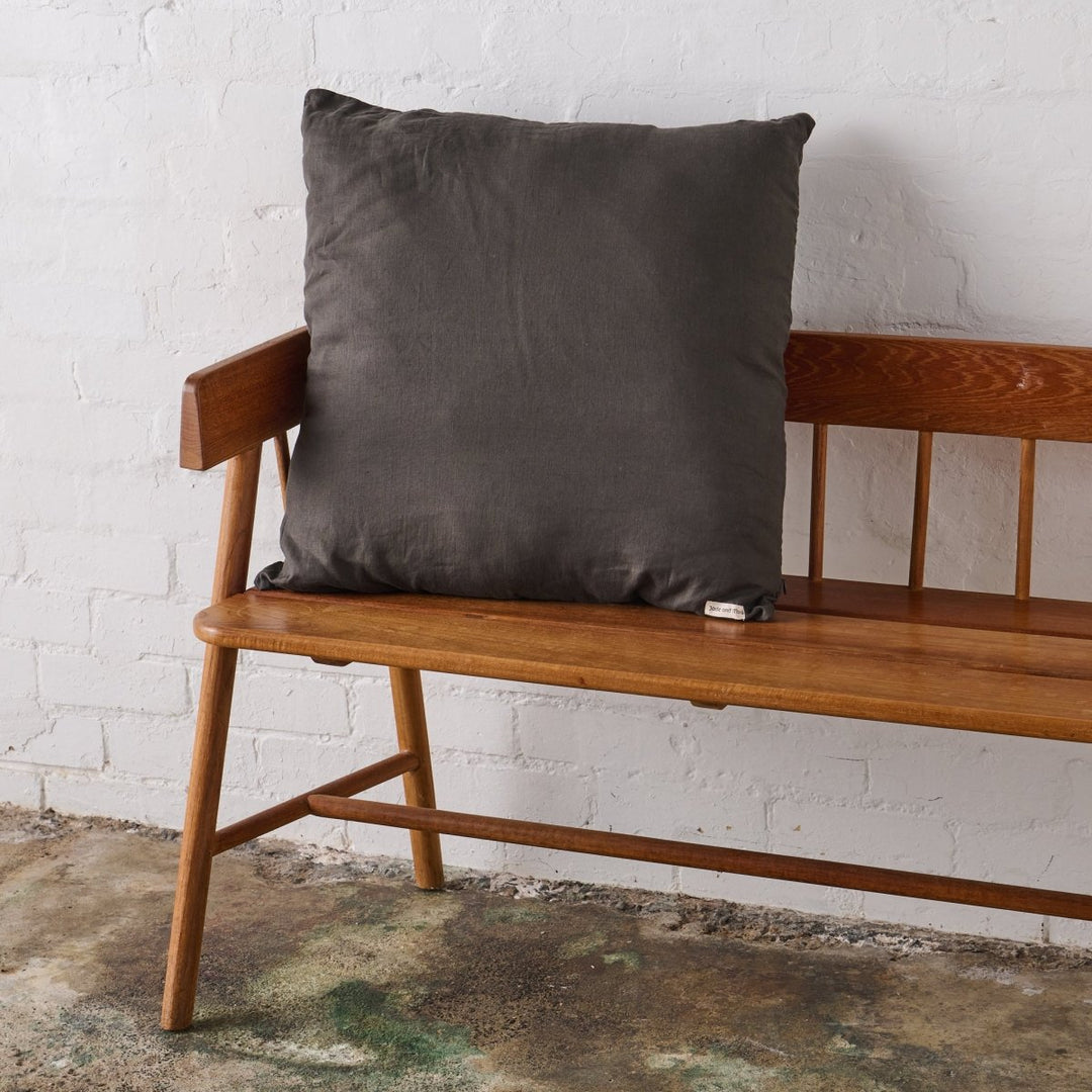 European Pillowcase | Charcoal - Pillowcase