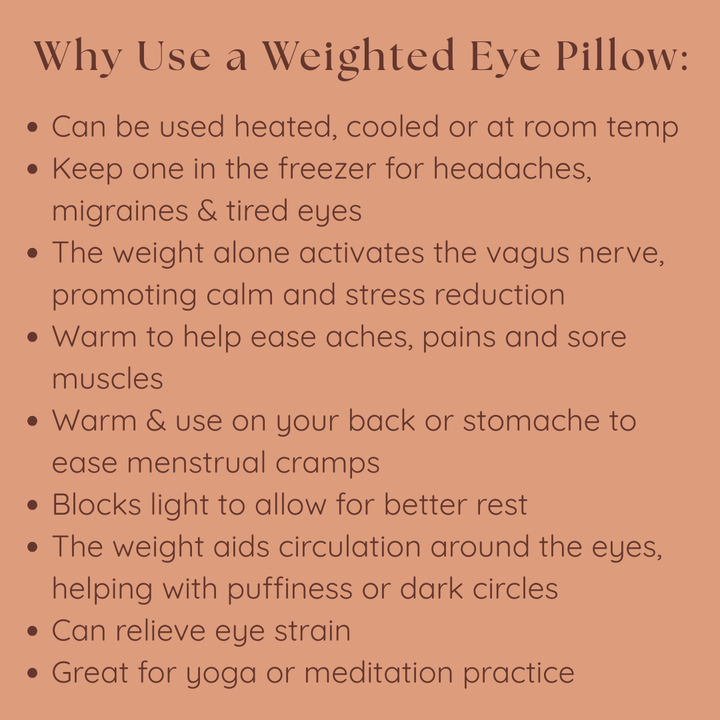 Eye Pillow - Burgundy & Pink | Jade and May - Eye Pillows