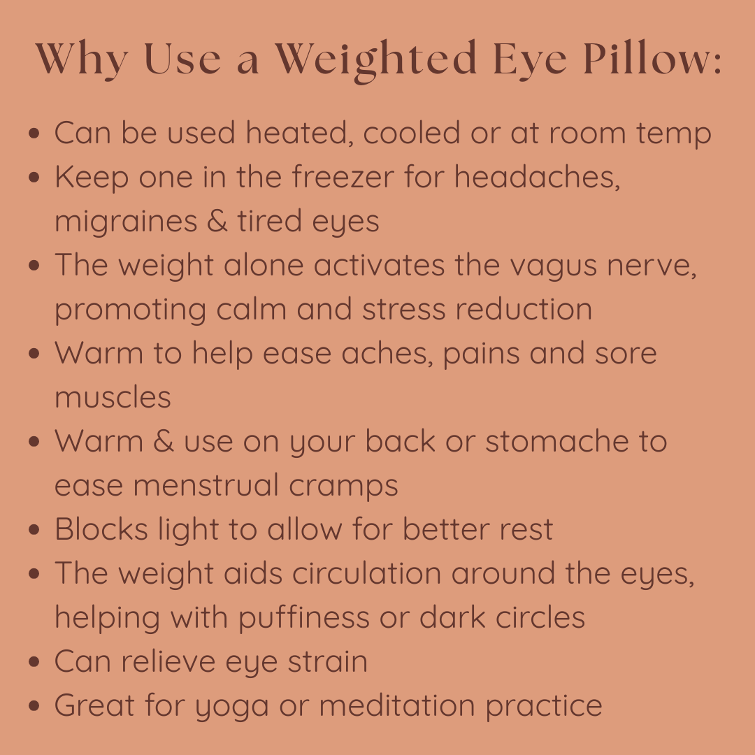 Eye Pillow - Sage Pillow & Navy Bag | Jade and May - Eye Pillows