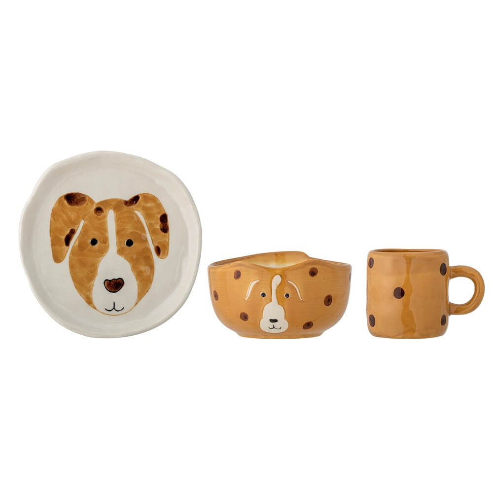 Fenix the Dog Tableware Set For Kids - Kids Tableware