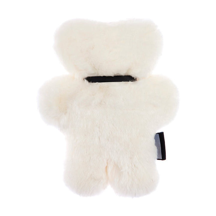 Flatout Bear - Milk - Toys - sheepskin teddy bear