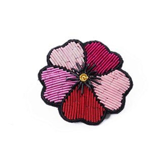 French Embroidered Brooches - Parisian Cool - Brooch