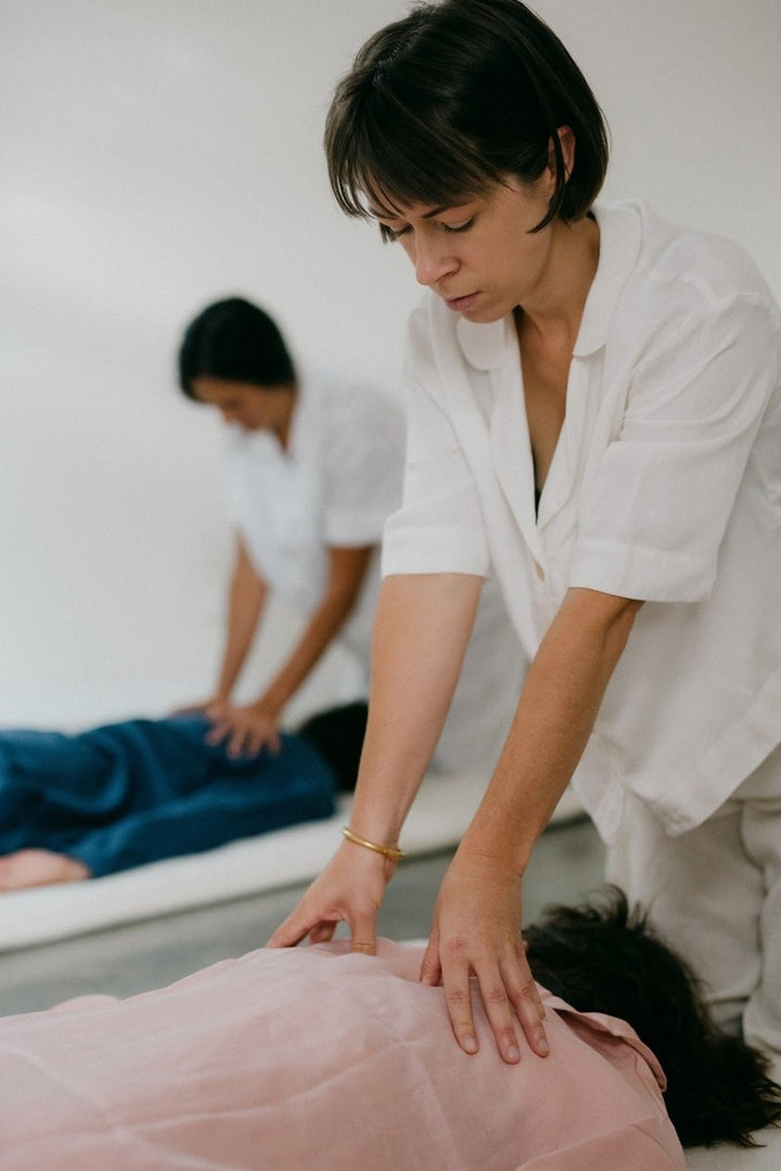 Gift Box - Black Bamboo PJs + Studio Machiya Shiatsu Treatment - Gift Box