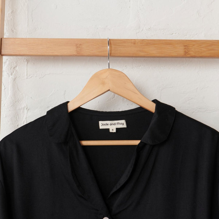 Gift Box - Black Bamboo PJs + Studio Machiya Shiatsu Treatment - Gift Box