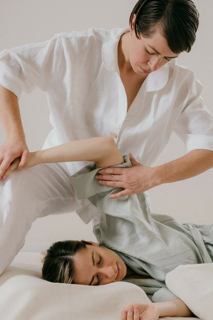 Gift Box - Black Bamboo PJs + Studio Machiya Shiatsu Treatment - Gift Box