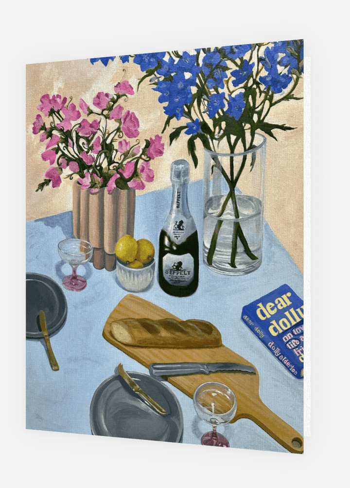 Greeting Card - Ellie's Table | Australian Artist - Greeting Card