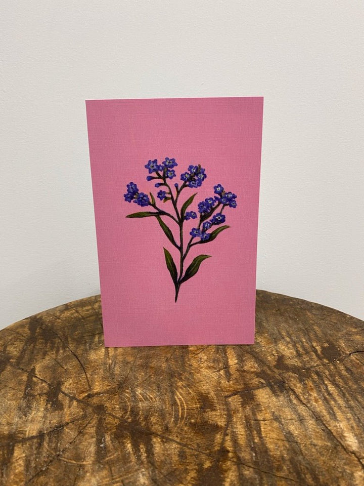 Greeting Card - Forget Me Not | Australian Artist - Art