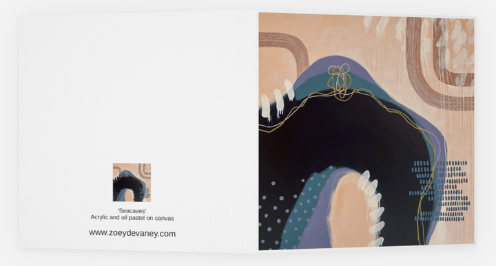 Greeting Card - Seacaves | Australian Artist - Art