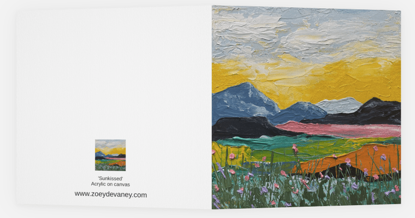 Greeting Card - Sunkissed | Australian Artist - Art