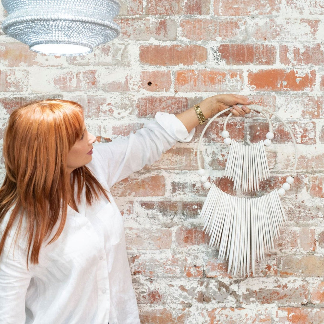 Indonesian Timber Tribal Necklace – Handcrafted Statement Piece - Art