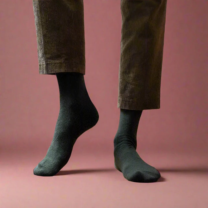 Klue Merino Wool Socks in Khaki - Socks