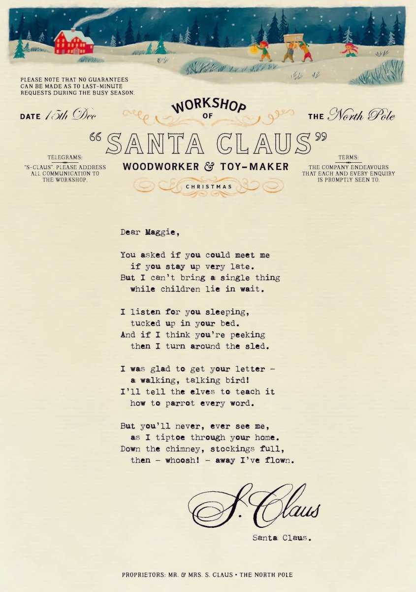 Letters from the North Pole - Kids Books