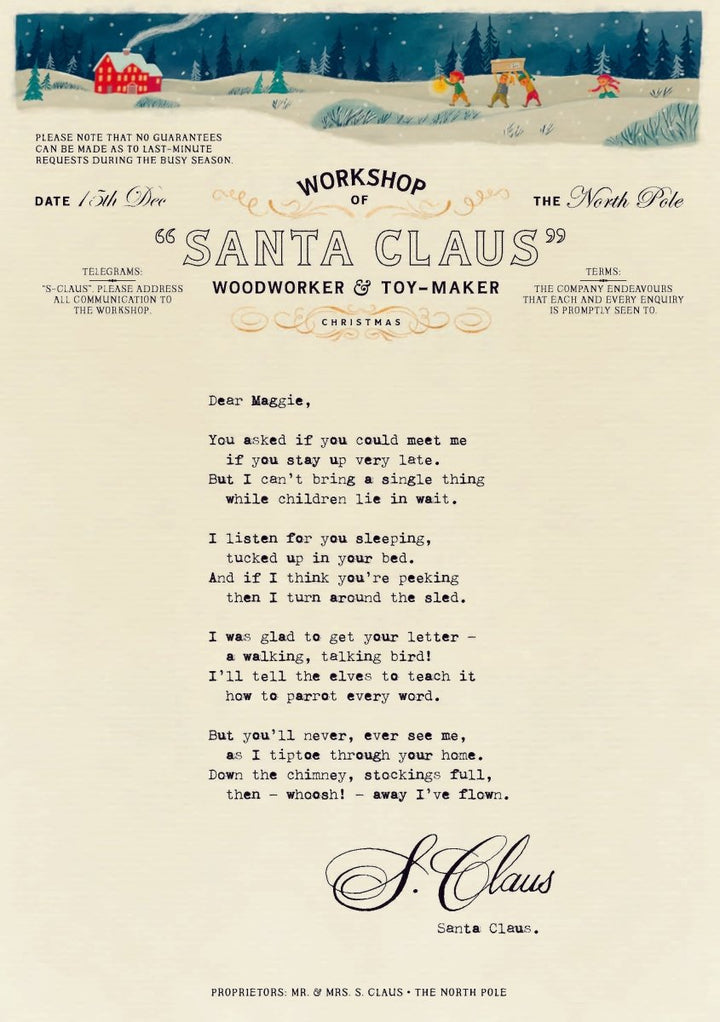 Letters from the North Pole - Kids Books