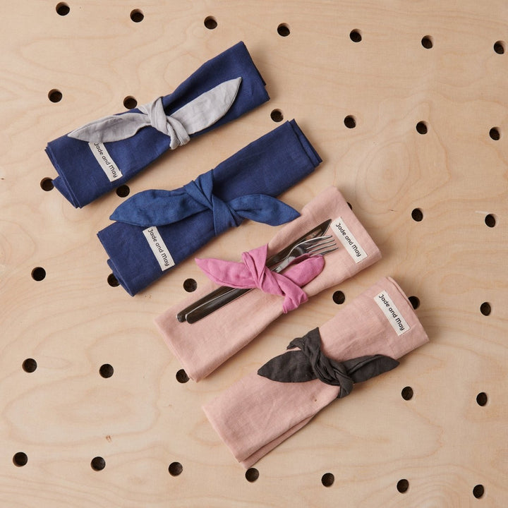 Linen Napkin Ties - Cloth Napkins