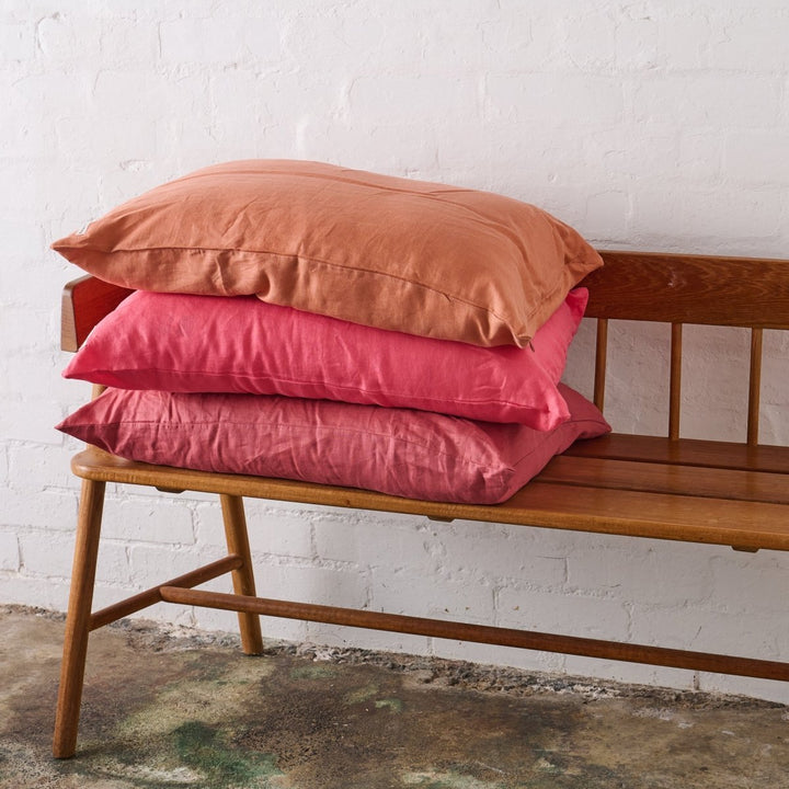 Linen Pillowcase - Earthy Tones - Pillowcase